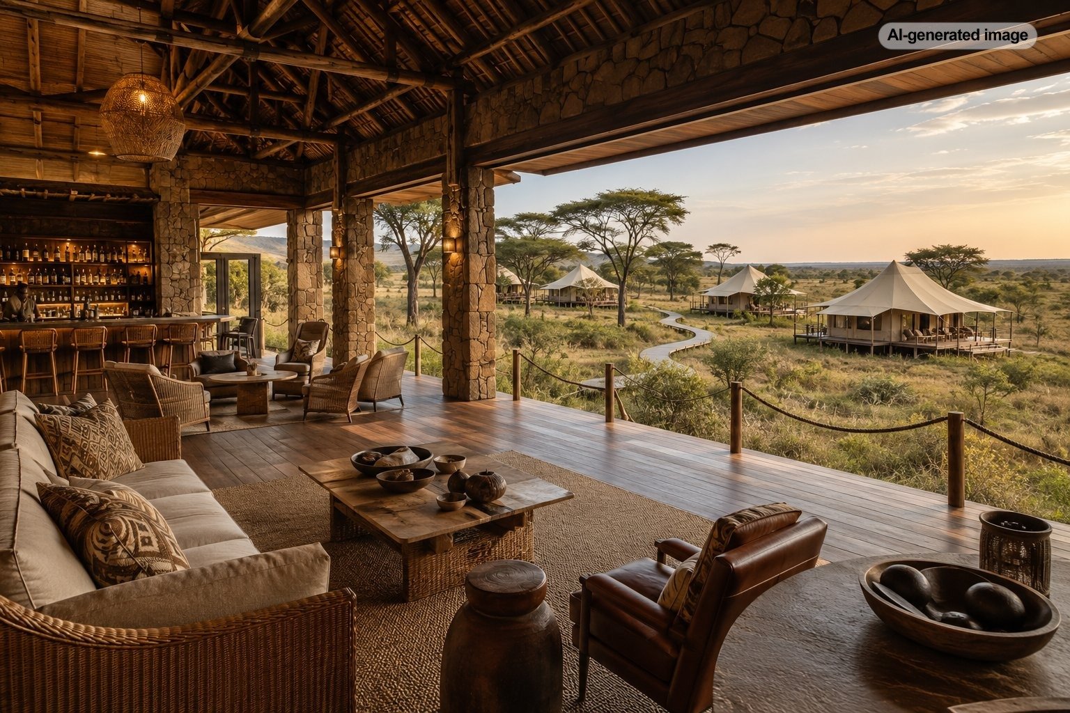 Safari Lodge vs. Tented Camp