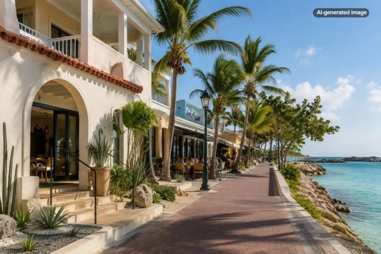 Where to Stay in Aruba for Calm Water and Walkable Restaurants