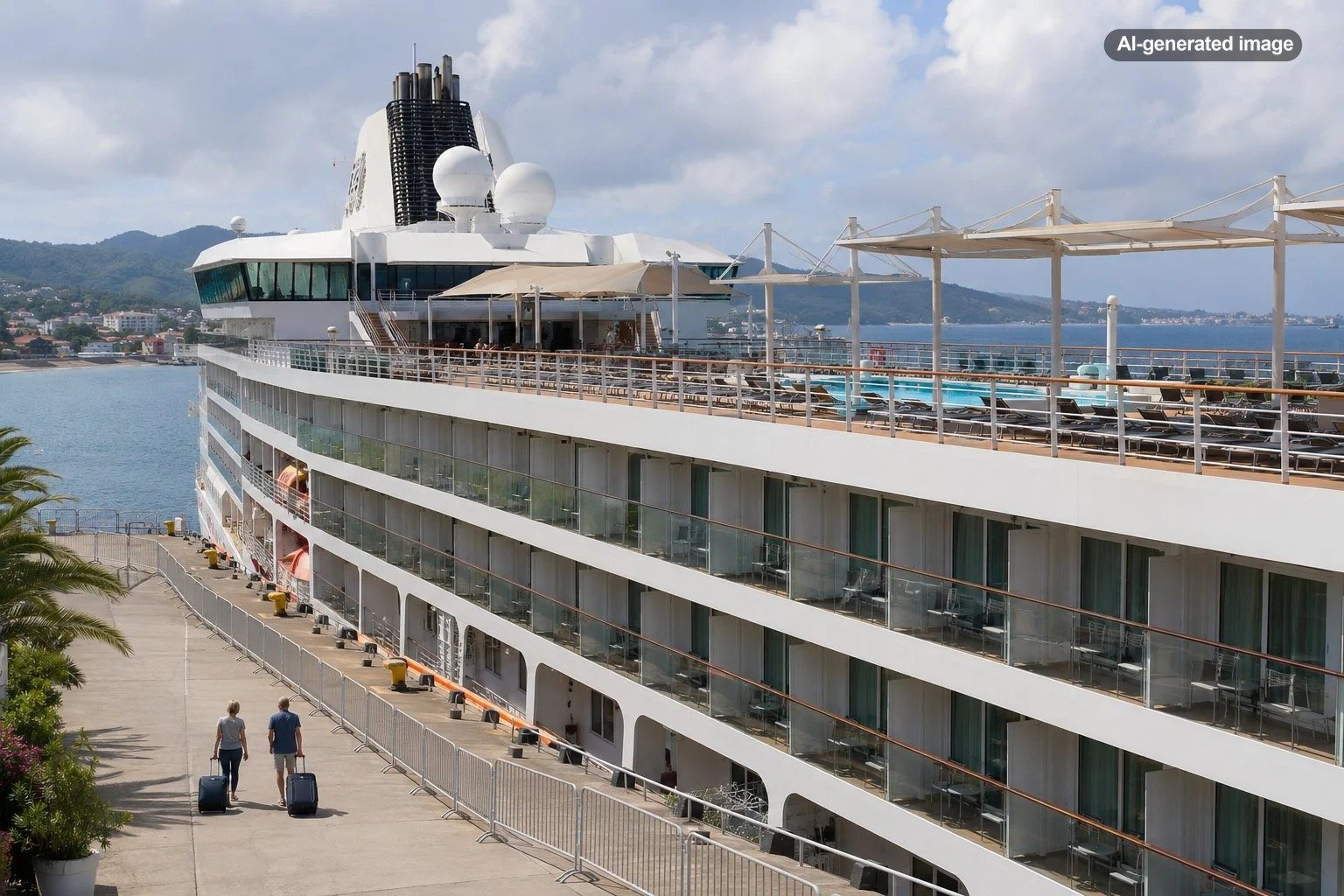 How to Avoid a Cruise Cabin Under the Pool Deck