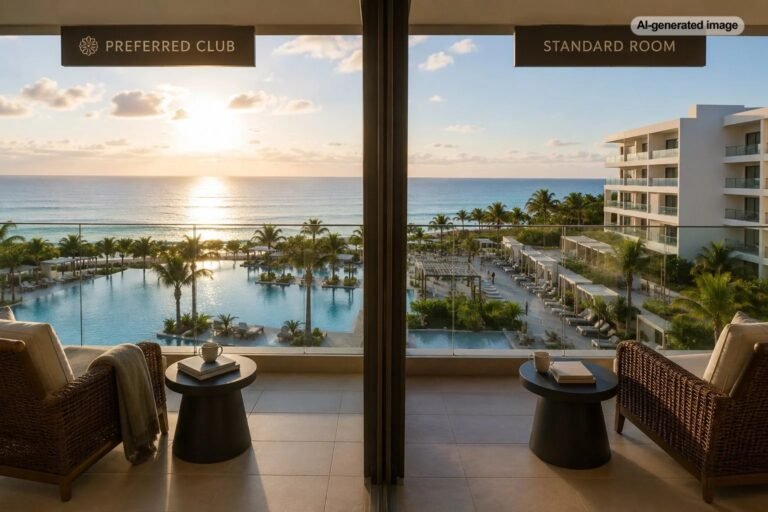 Preferred Club vs. Standard Room at an All-Inclusive Resort