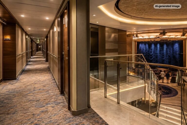 Should You Book a Cruise Cabin Above or Below the Theater?