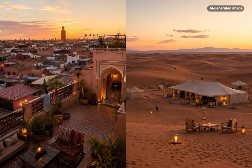 Should You Spend More Nights in Marrakech or the Sahara?
