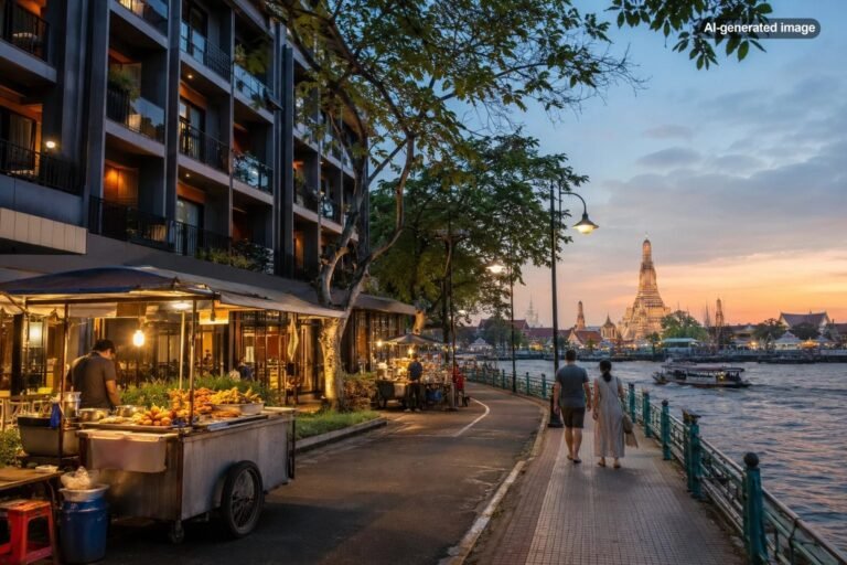 Where to Stay in Bangkok for Street Food, Temples, and River Views