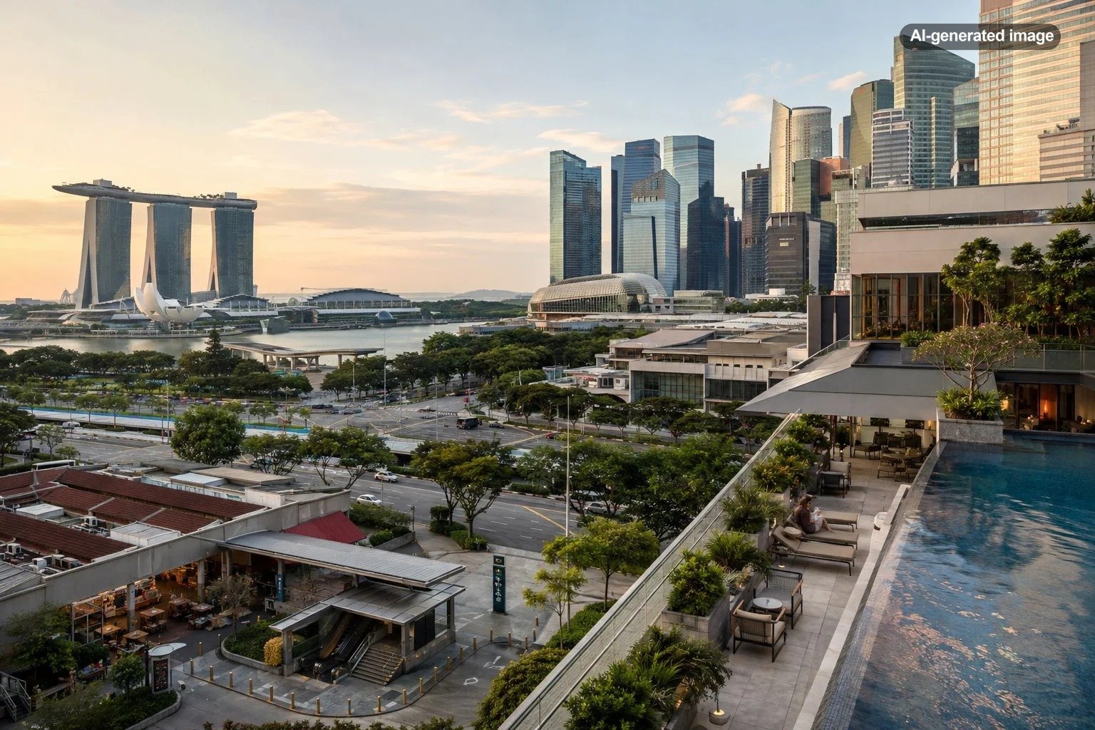 Where to Stay in Singapore for Food Courts, Transit, and Marina Bay Access