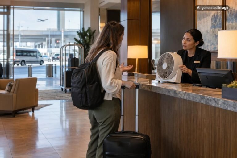 Can You Ask a Hotel for a Fan If the Room Feels Too Warm?
