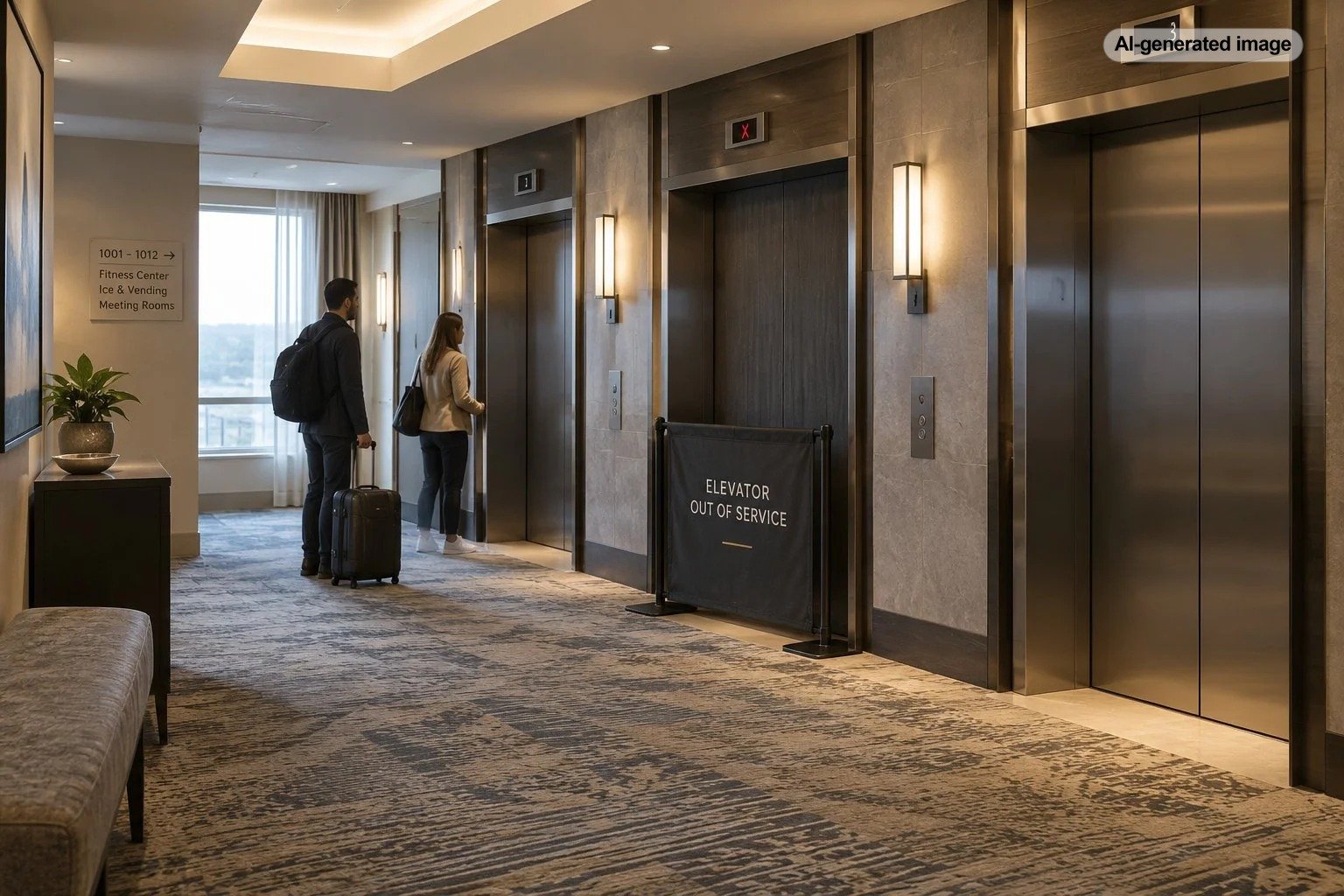 Can You Get Compensation If a Hotel Elevator Is Out of Service?