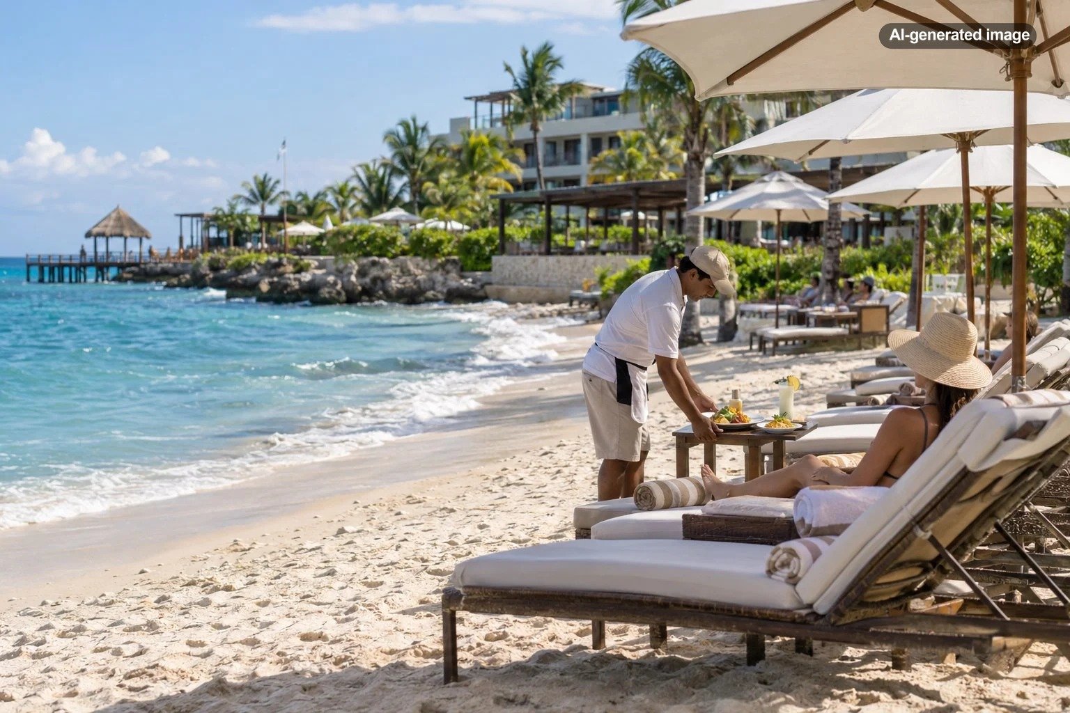 Can You Order Food to the Beach at an All-Inclusive Resort?