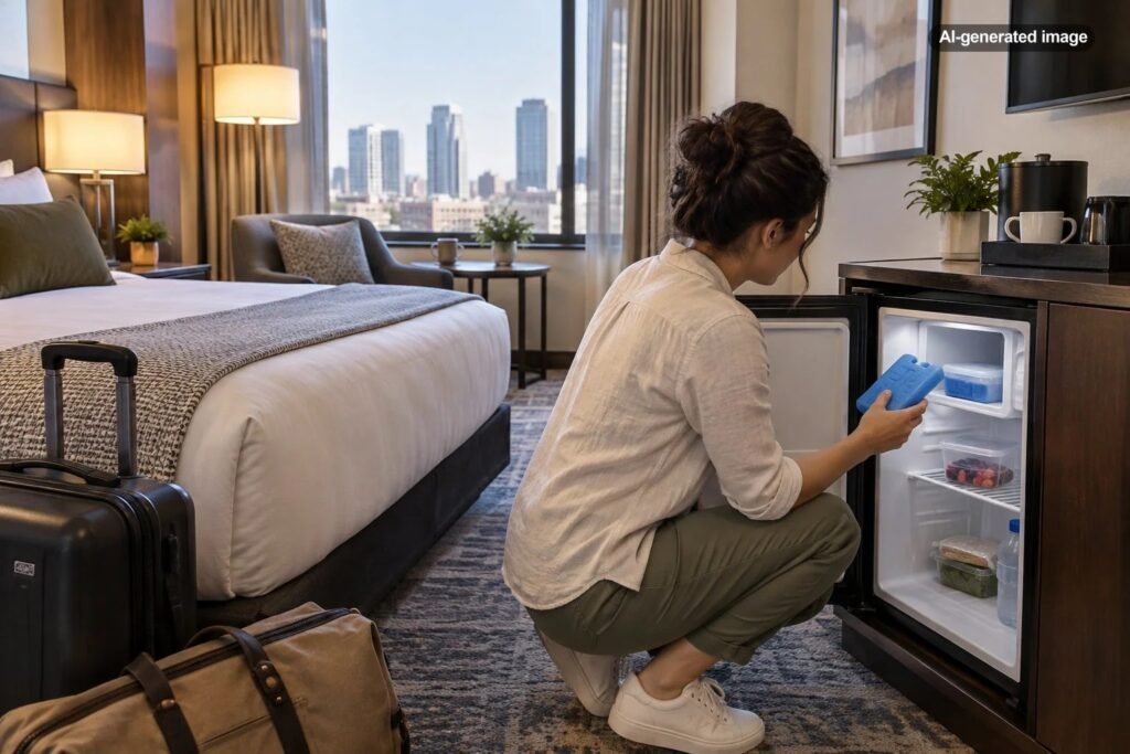 Can You Use a Hotel Freezer for Food or Travel Ice Packs?