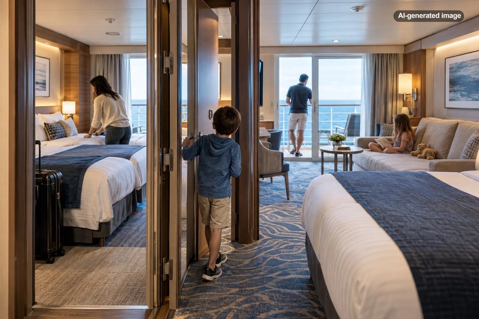 Connecting Cruise Cabins vs. Family Suite for Parents With Kids