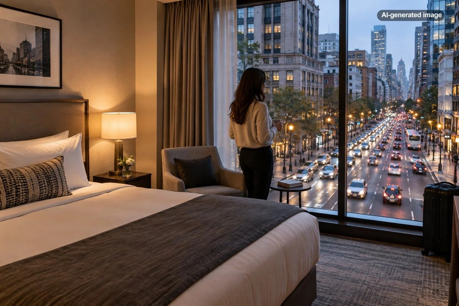 How to Avoid a Hotel Room Facing a Busy Road
