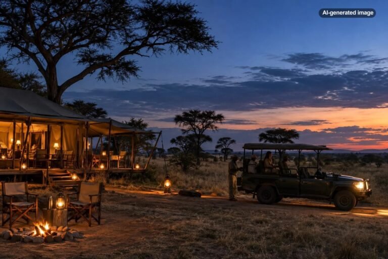 How to Choose a Safari Camp With Night Drives