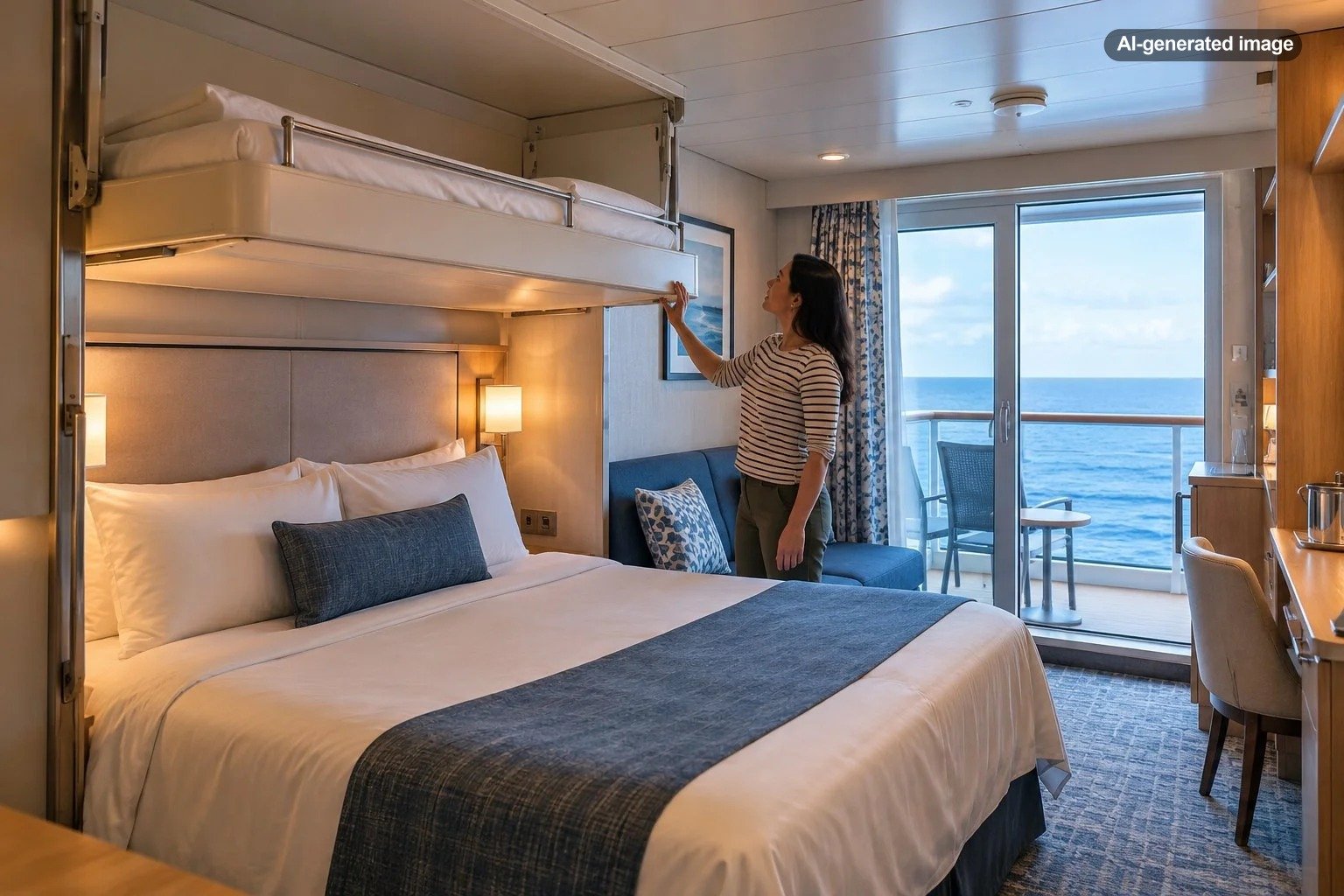 How to Tell If a Cruise Cabin Has a Pullman Bed Before You Book
