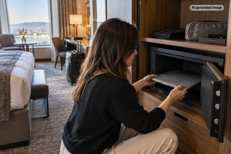 How to Tell If a Hotel Room Safe Is Large Enough for a Laptop