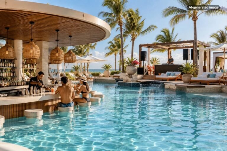 How to Tell If an Adults-Only All-Inclusive Resort Has a Party Pool