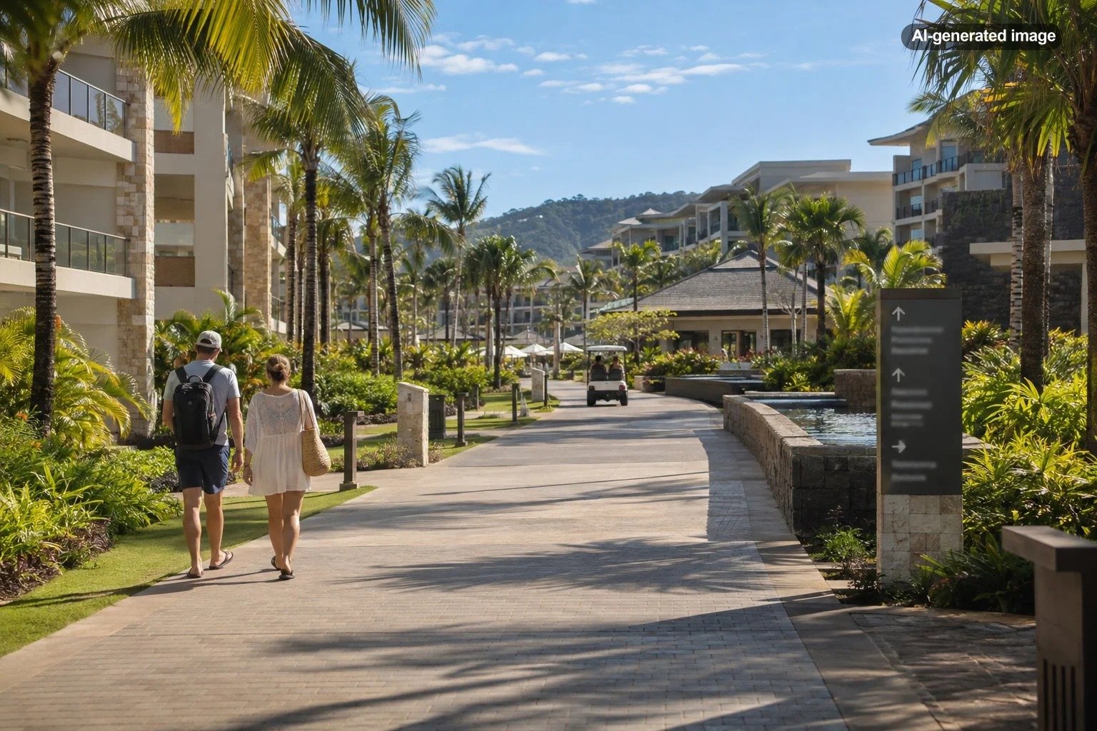 How to Tell If an All-Inclusive Resort Is Too Large to Walk