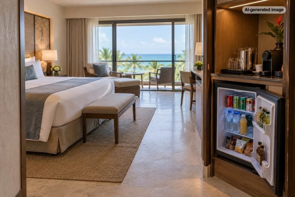 How to Tell If the Minibar Is Refilled Daily at an All-Inclusive Resort