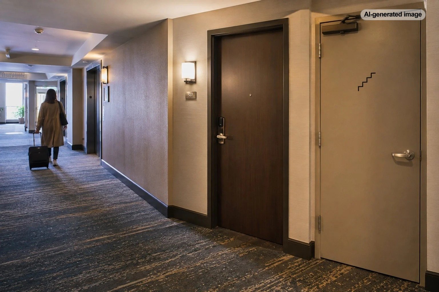 Should You Avoid Hotel Rooms Near Stairwells?