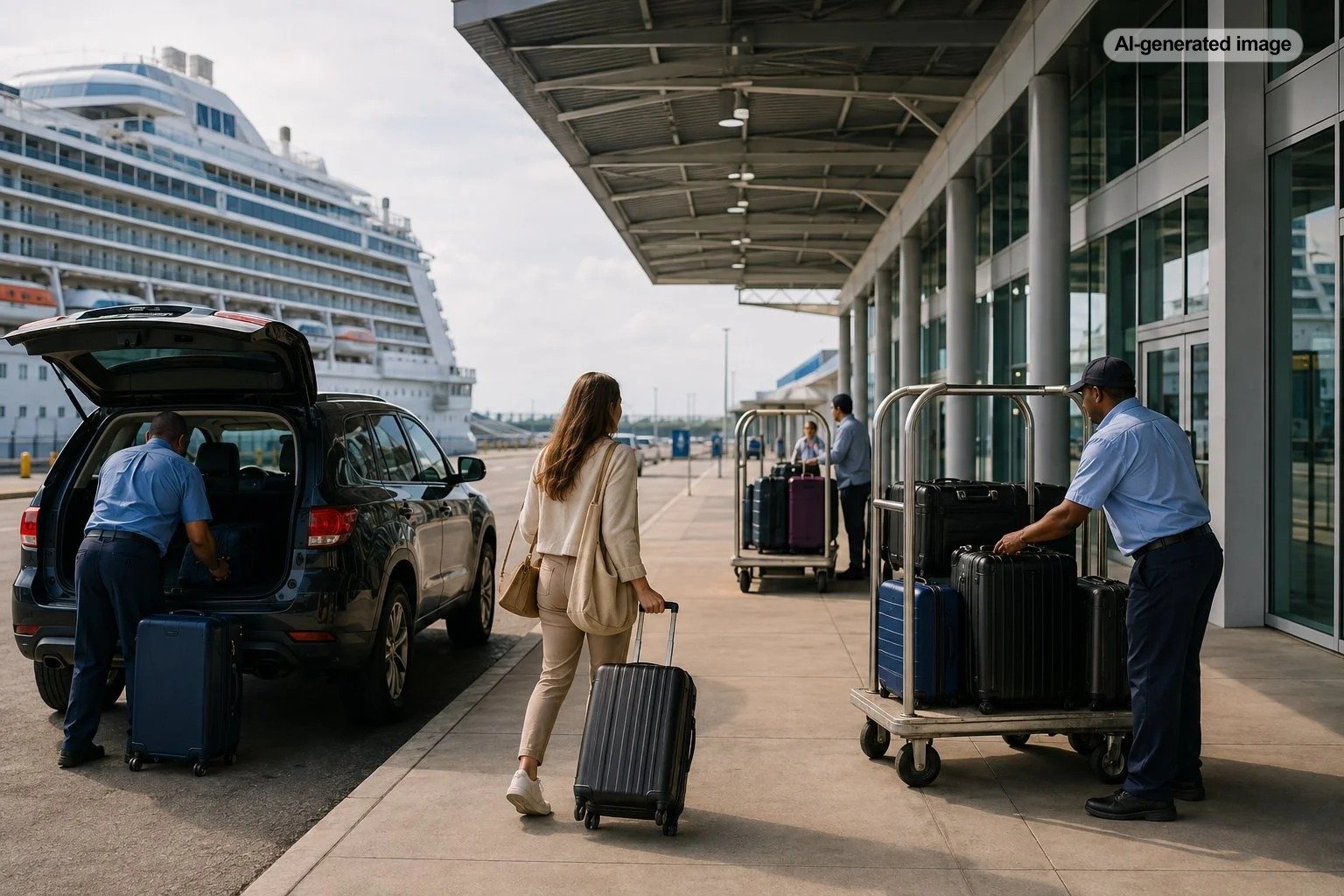 What Happens to Your Checked Luggage on Cruise Embarkation Day?