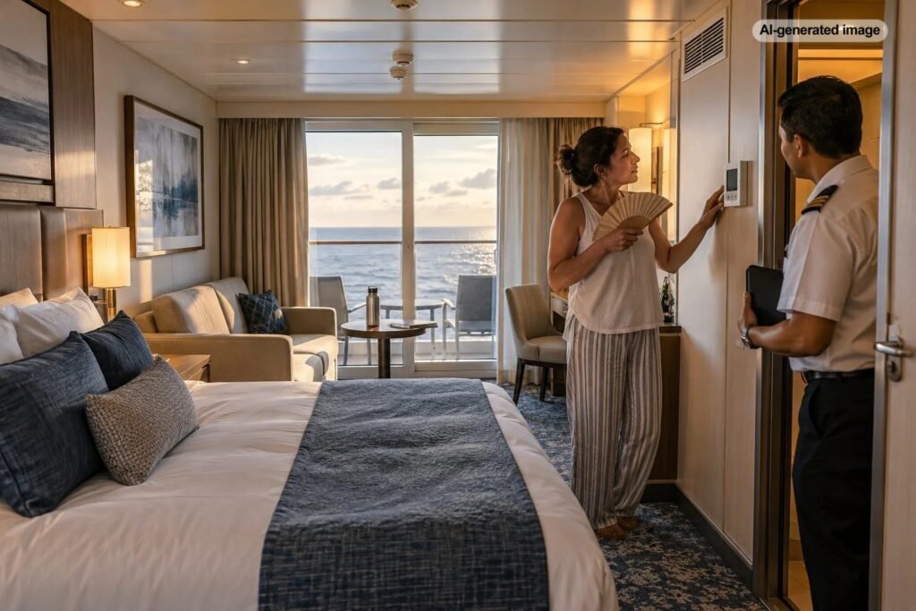 What to Do If the Air Conditioning in Your Cruise Cabin Does Not Work