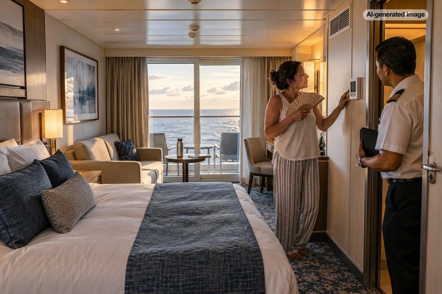 What to Do If the Air Conditioning in Your Cruise Cabin Does Not Work