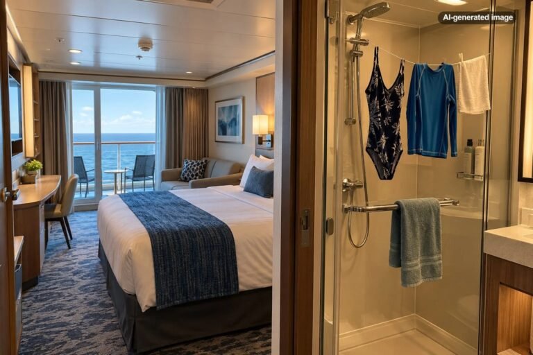 Where Can You Hang Wet Clothes in a Cruise Cabin?