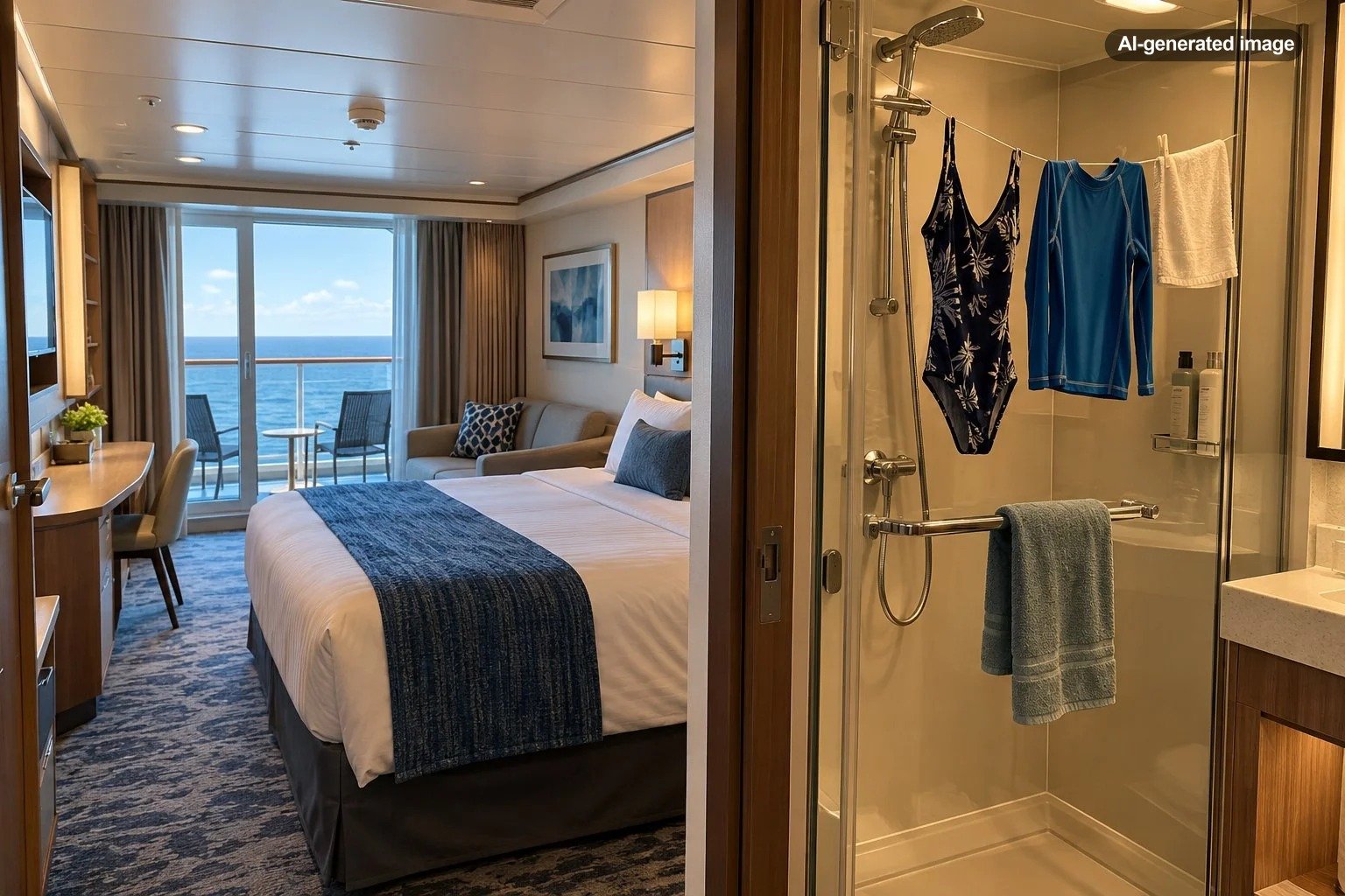 Where Can You Hang Wet Clothes in a Cruise Cabin?