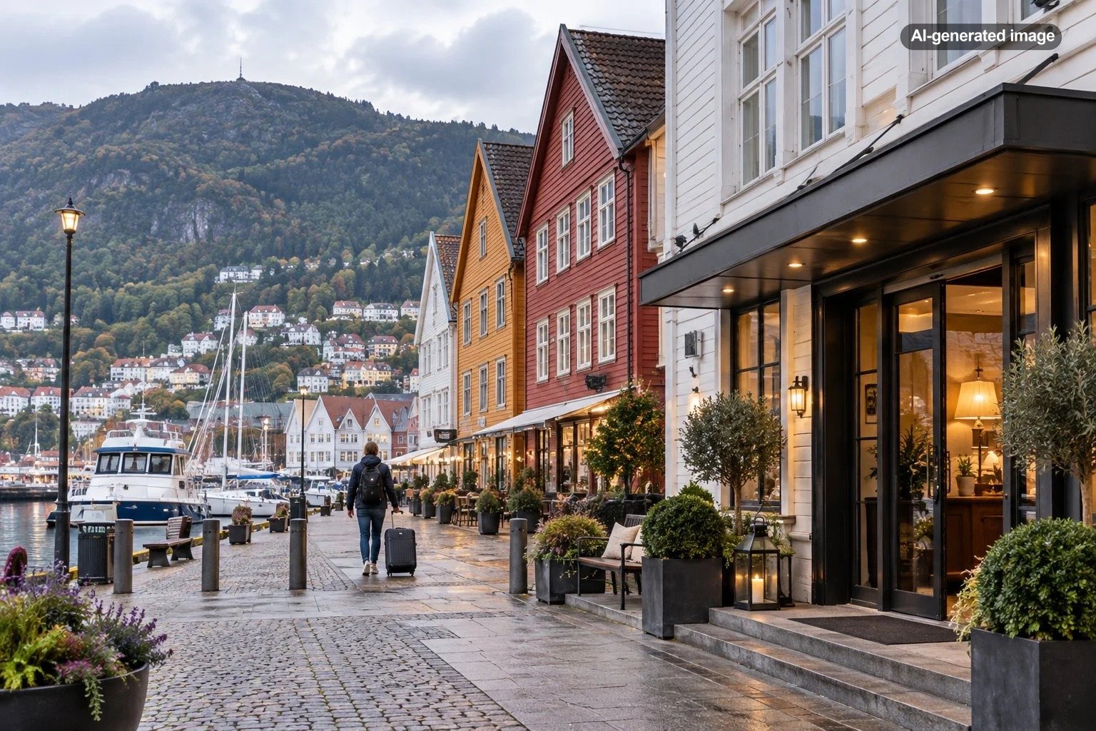Where to Stay in Bergen for Fjord Tours Without Hauling Luggage Through Steep Streets