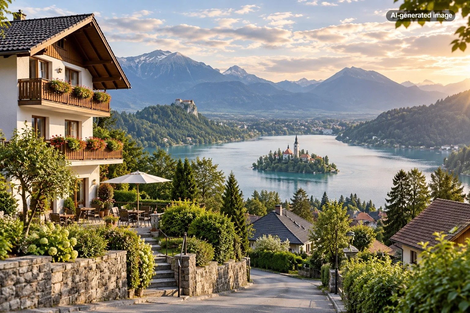 Where to Stay in Lake Bled for Views Without Paying Lakefront-Hotel Prices