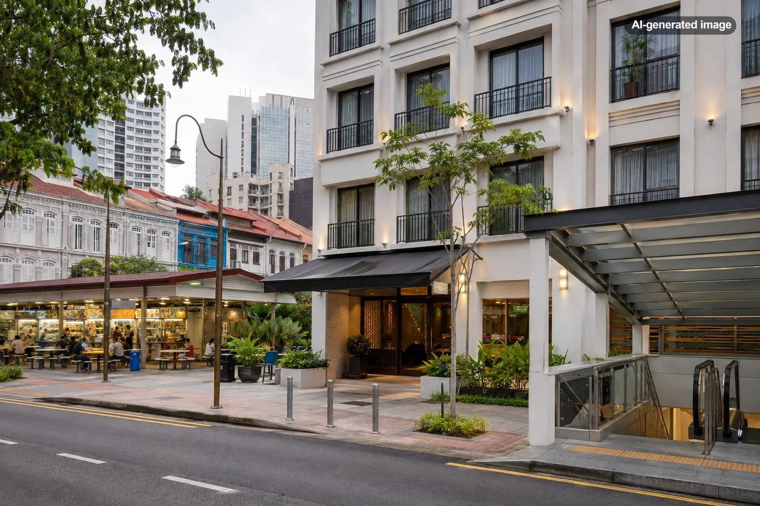 Where to Stay in Singapore for Hawker Food and Easy Metro Access