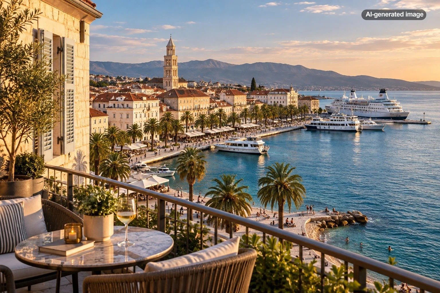 Where to Stay in Split for Ferries, Beaches, and Old Town Access