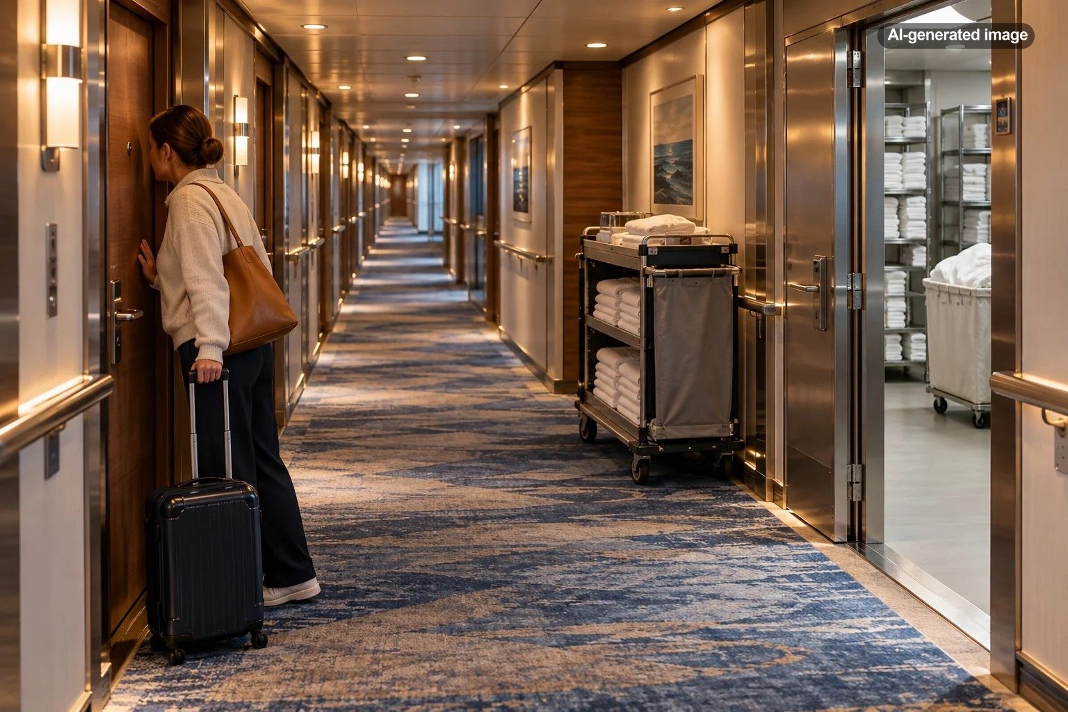 Are Cruise Cabins Near the Laundry Room Noisy?