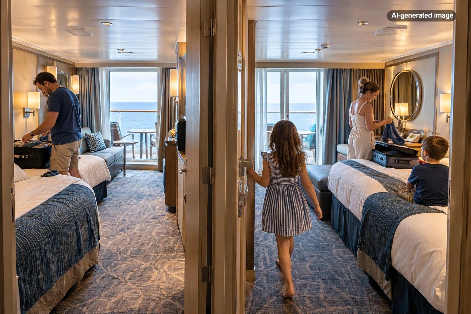 Can Cruise Lines Guarantee Connecting Cabins for Families?