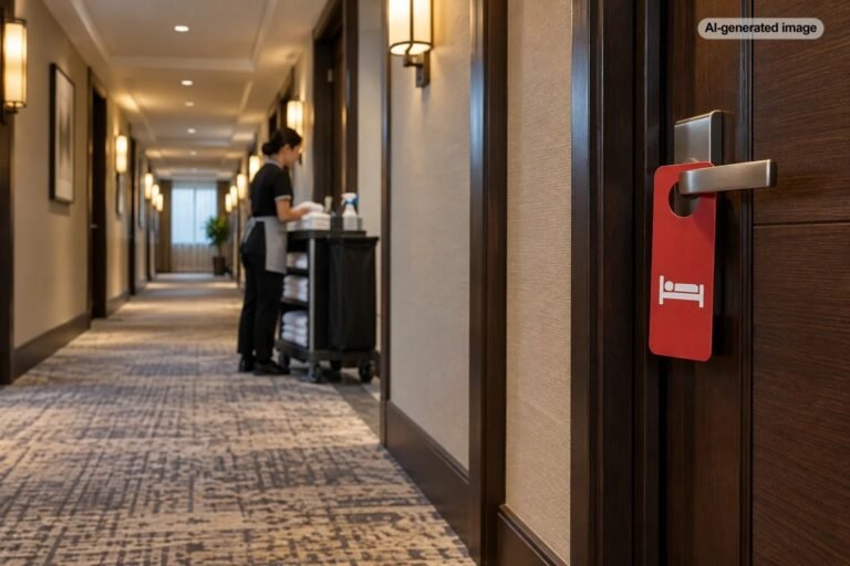 Can Housekeeping Enter If You Leave a Privacy Sign on the Door All Day?