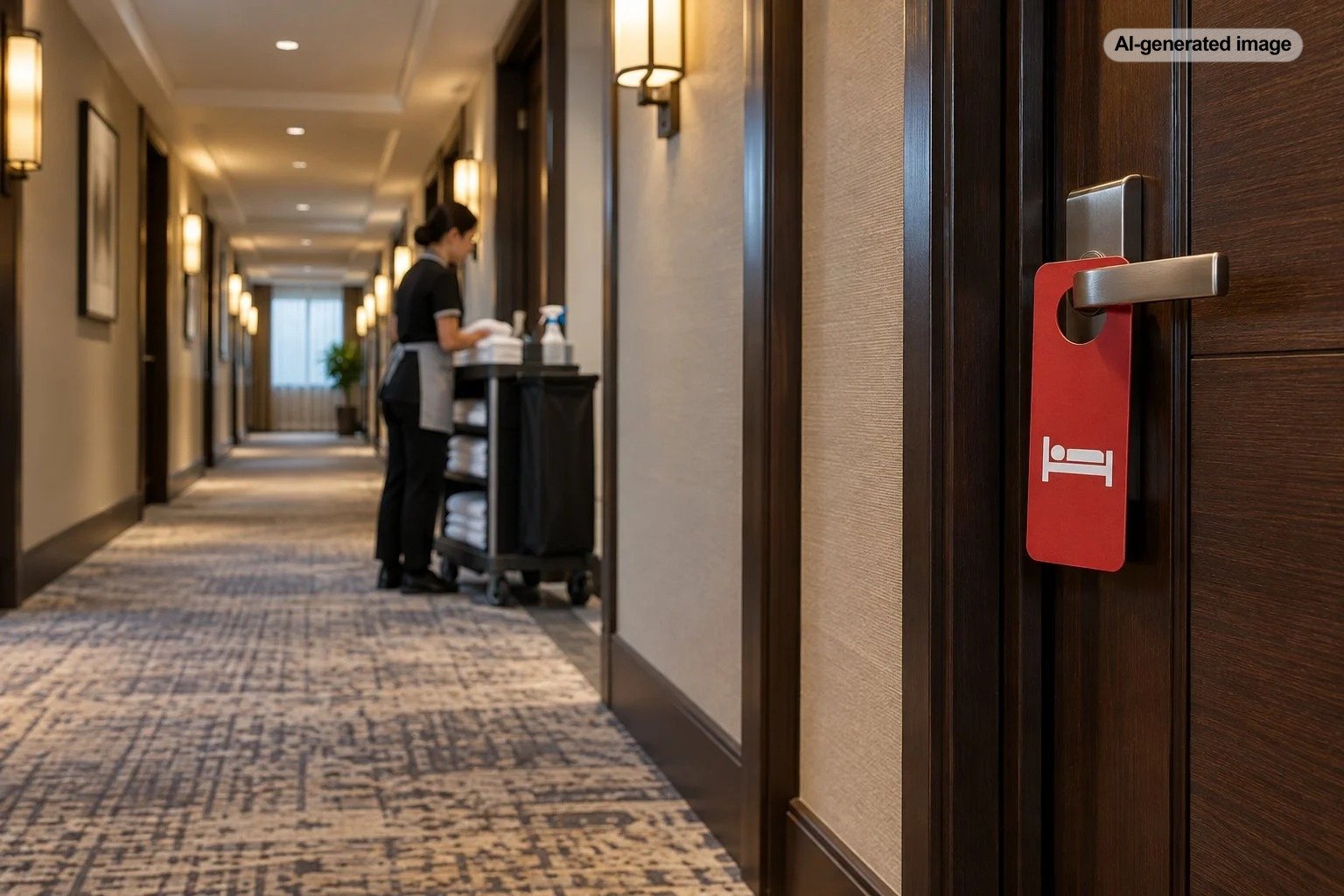 Can Housekeeping Enter If You Leave a Privacy Sign on the Door All Day?