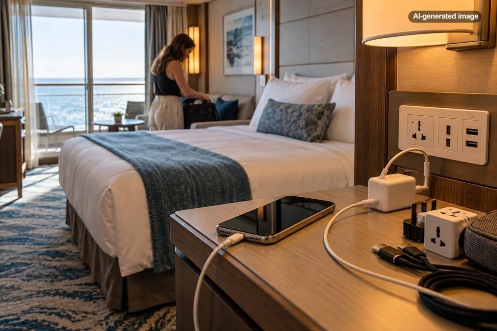 Do Cruise Cabins Have USB-C Ports or Should You Bring Adapters?