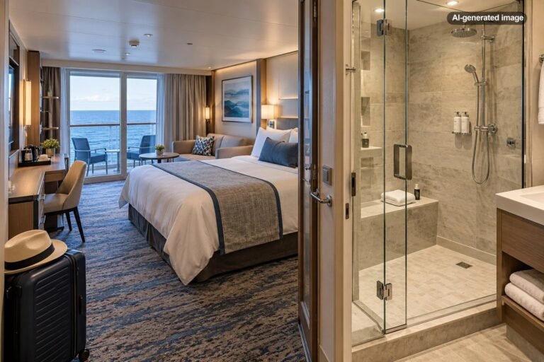 How to Choose a Cruise Cabin With a Larger Shower