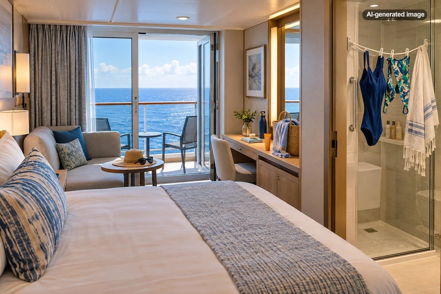 How to Keep Wet Swimsuits From Taking Over a Cruise Cabin