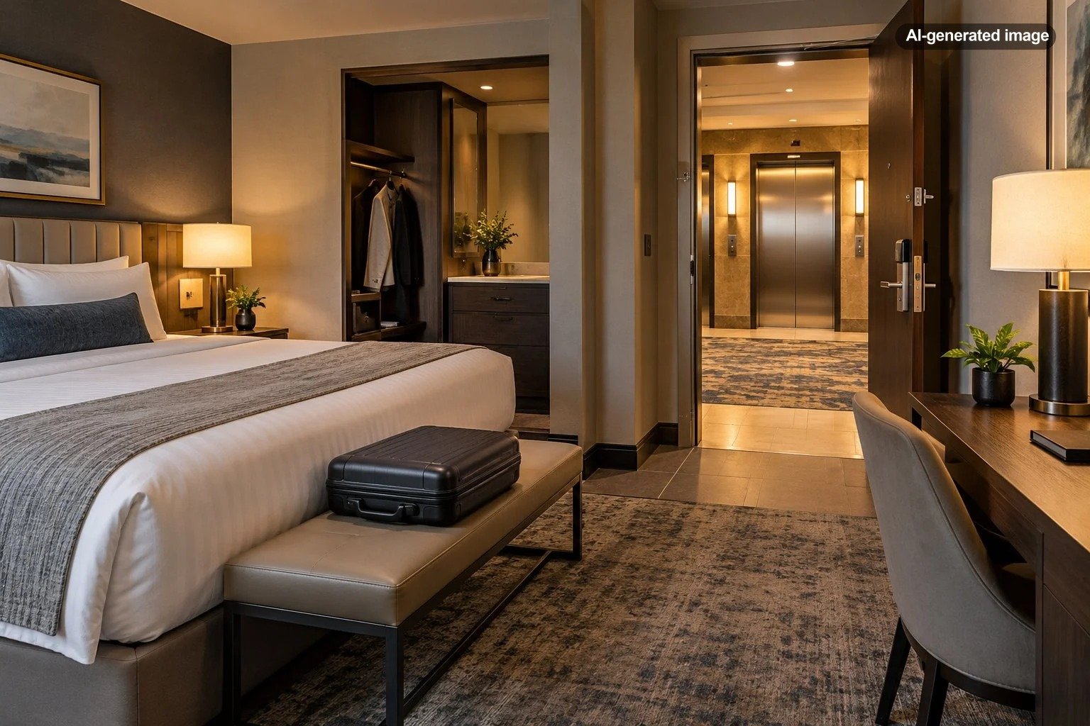 How to Tell If a Hotel Room Is Near the Elevator Before You Check In