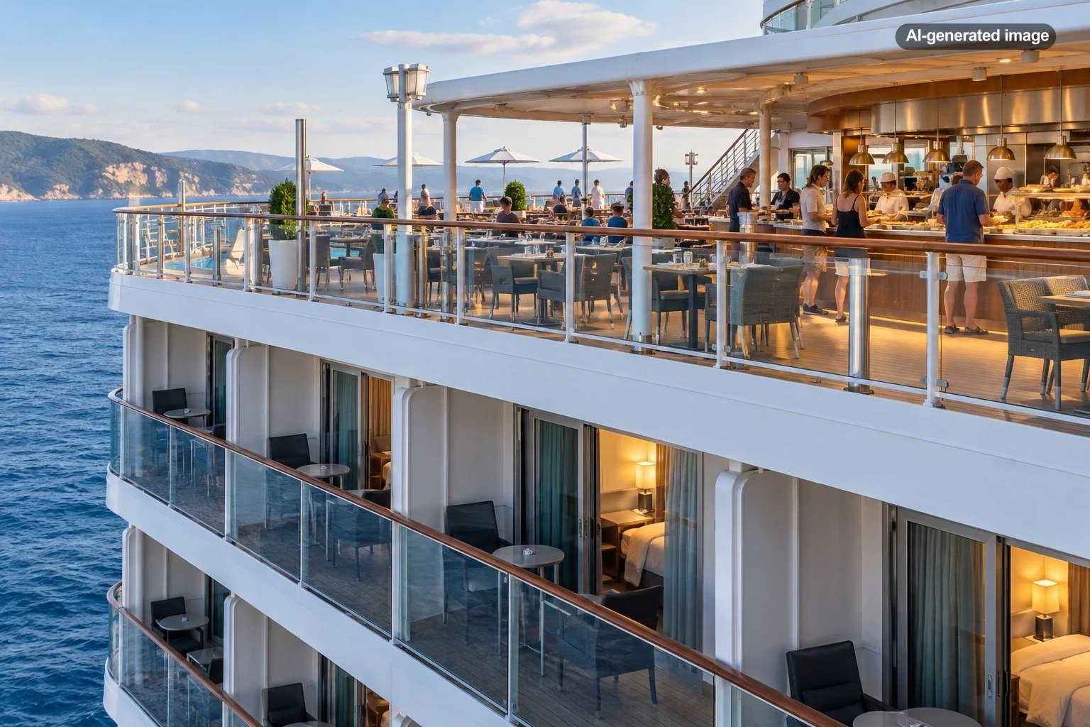 Should You Avoid Cruise Cabins Below the Buffet?