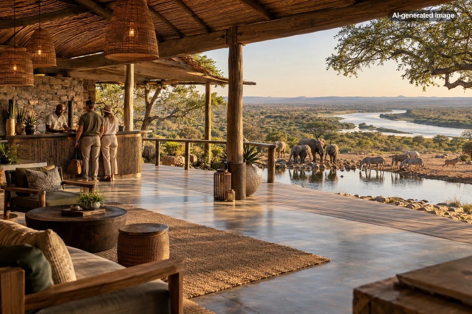Waterhole Lodge vs. River Lodge on Safari: Which Gives Better Wildlife Viewing?