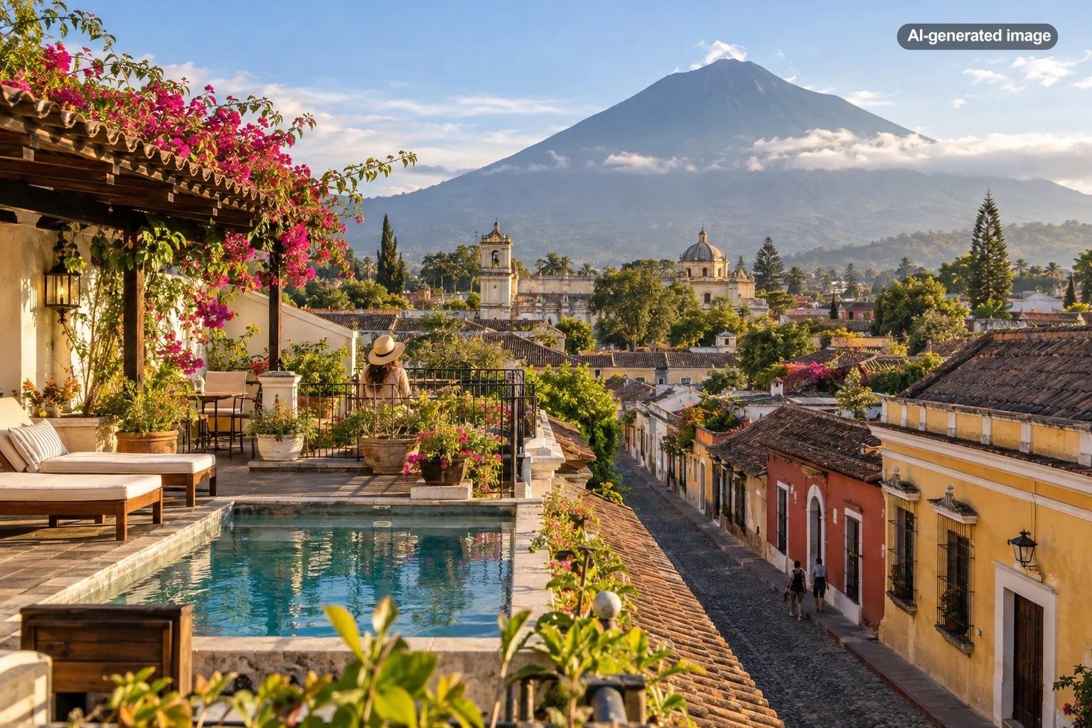 Where to Stay in Antigua, Guatemala, for Volcano Views and Walkability