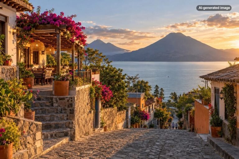 Where to Stay in Lake AtitlÃ¡n for Views Without Difficult Boat Transfers