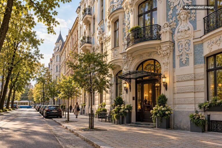 Where to Stay in Riga for Art Nouveau Streets and Walkability Without Old Town Noise