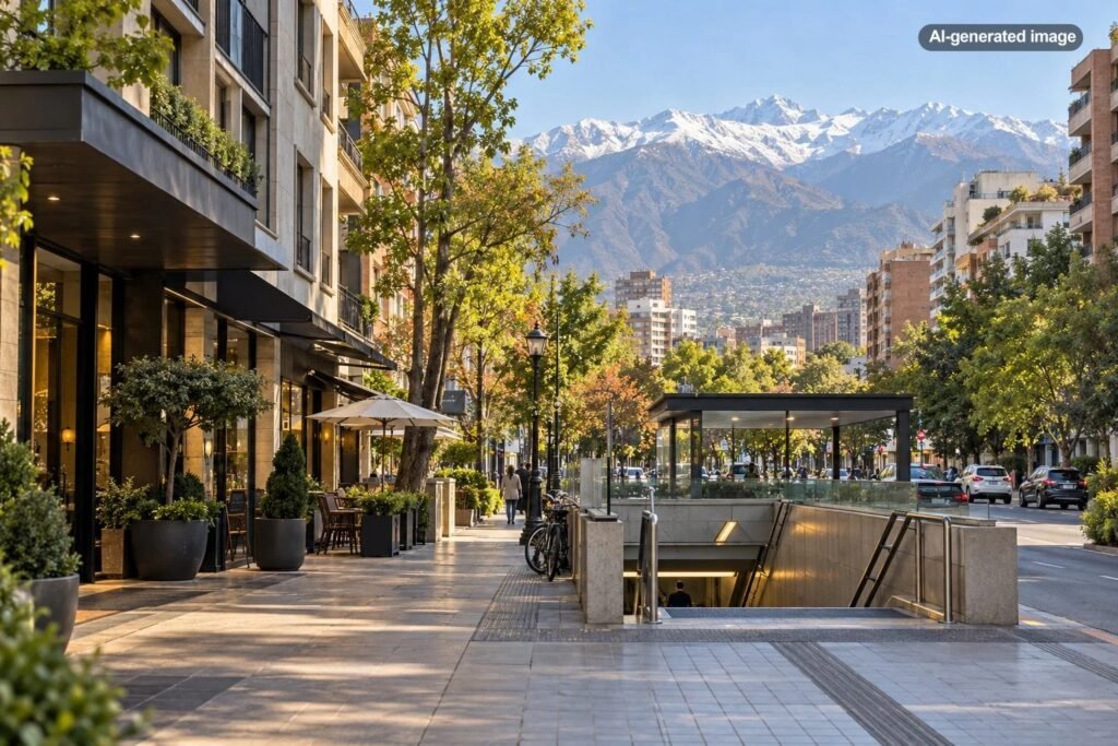 Where to Stay in Santiago for Metro Access and Mountain Views Without Business-District Prices