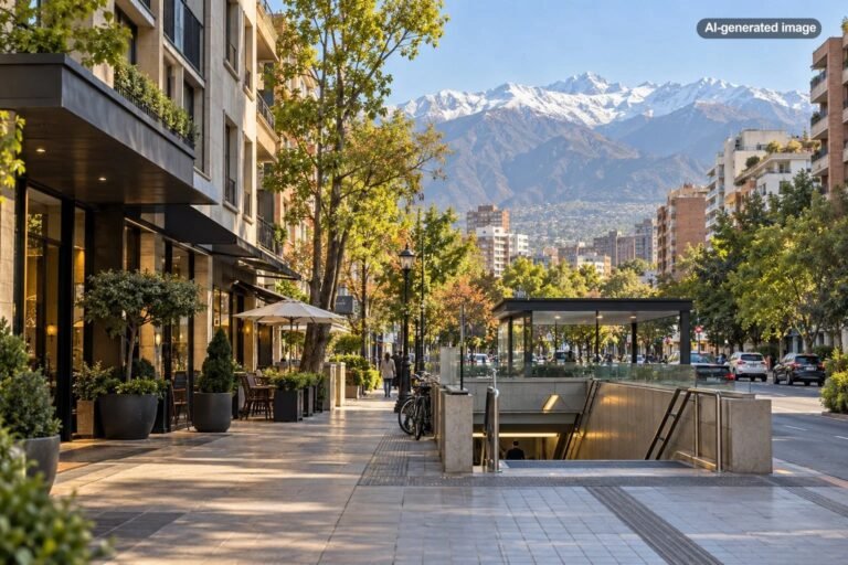 Where to Stay in Santiago for Metro Access and Mountain Views Without Business-District Prices