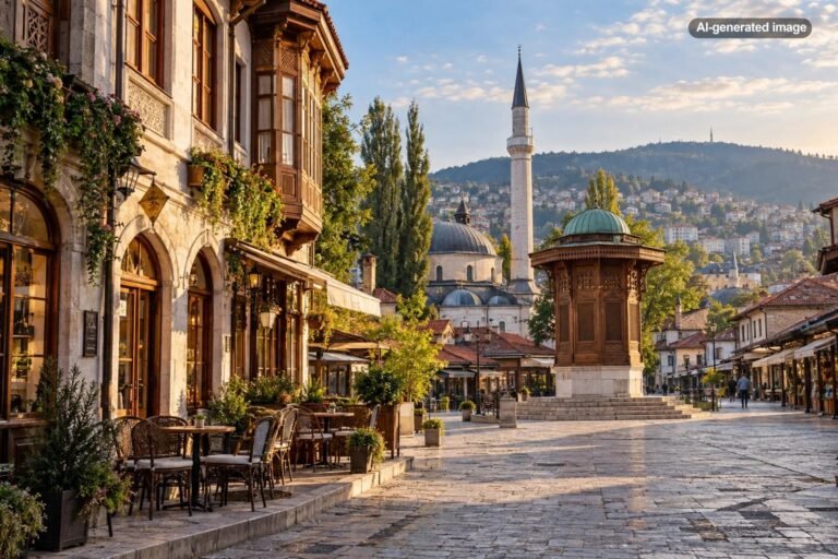 Where to Stay in Sarajevo for Old Town Walkability Without Staying on the Steepest Hills